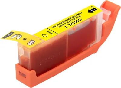 Produktbild von Druckerpatrone kompatibel mit Canon CLI-551 Yellow XL für Pixma IP7250, IP8750, IX6850, MG5450, MG5550, MG5650, MG5655, MG6350, MG6450, MG6650, MG7150, MG7550, MX725, MX925
