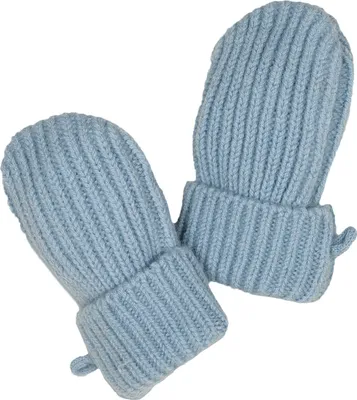 Produktbild von Lodger Mittens Merino vilnas bērnu cimdiņi, Blue Fogg, 0-12m