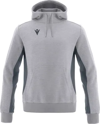 Immagine prodotto di Felpa con cappuccio Macron Dance da uomo - Grigio melange / Antracite