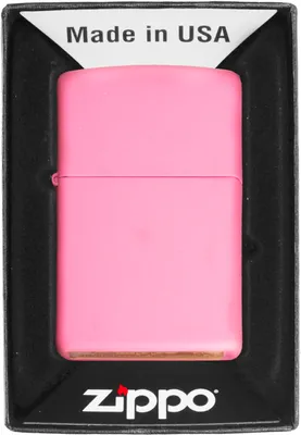 Produktbild von Zippo Benzin-Feuerzeug Pink Matt, unbefllt