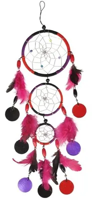 Produktbild von Dreamcatcher mit Capisscheiben in 3 verschiedenen Größen