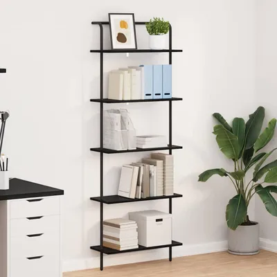 Image de Maison Exclusive - Étagère bibliothèque, 5 niveaux, 60 x 24 x 168 cm, en panneaux de particules