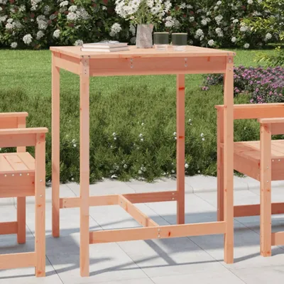 Produktbild von The Living Store Gartentisch 82,5x82,5x110 cm Massivholz Douglasie