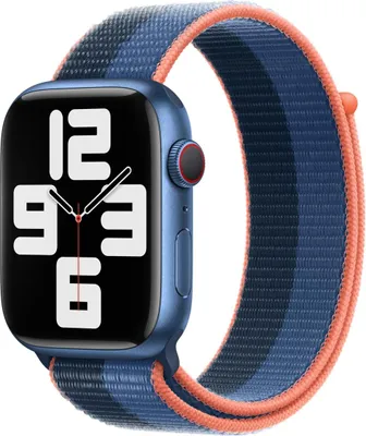 Immagine prodotto di Apple 45mm Blu Jay.Abyss Blu Sport Loop