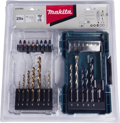 Produktbild von 29-teiliges Bohr- und Schraubset MAKITA - E-07054