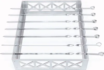 Produktbild von Mangal Spießkasten mit 8 Spießen