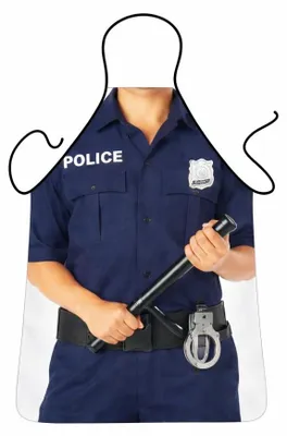 Obrázek produktu pro Dětská zástěra 40x54cm - Policie