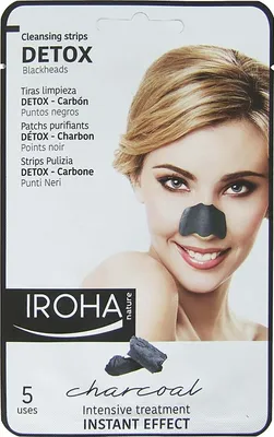 Obrázok produktu pre Iroha Nature Detox nosové prúžky Odstrániť čierne bodky 5 informácií