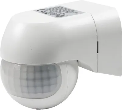 Produktbild von ChiliTec 21677 Aufputz Bewegungsmelder "CBM-Slim" 180° LED geeignet, IP44, 1-800W, weiß