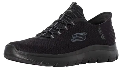 Produktbild von Skechers Herren Summits High Range Slip-InTurnschuhe, Black Mesh/Trim, 43 EU