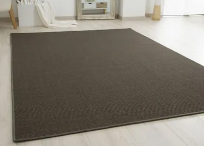Produktbild von Sisal Teppich Acapulco - gekettelter Sisalteppich aus 100% Sisal in Lava-Anthrazit, Größe: 240x340 cm