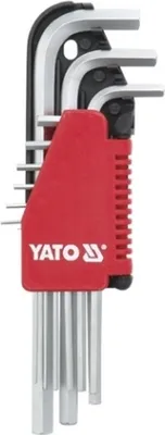 Immagine prodotto di YATO Set di chiavi a Esagono 9 pezzi extra lunghe YT-0501