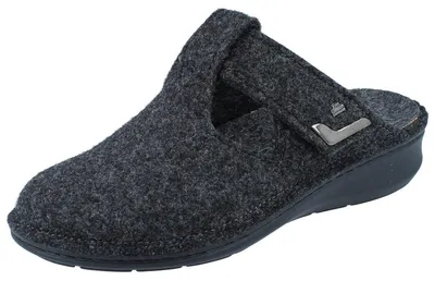 Produktbild von FINN COMFORT Spiez Damen Hausschuhe grau Filz - Größe: 38