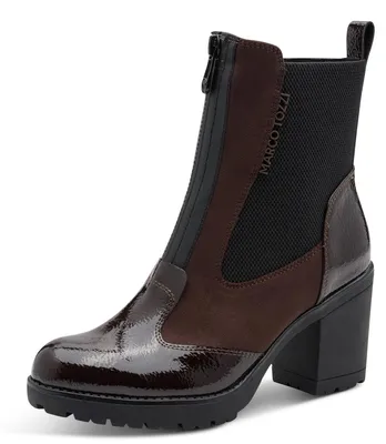 Produktbild von MARCO TOZZI Damen Chelsea mit Reißverschluss, Braun (MOCCA COMB), 38 EU