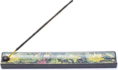 Image de Porte-encens en céramique Étang de Lotus - 22,5 cm