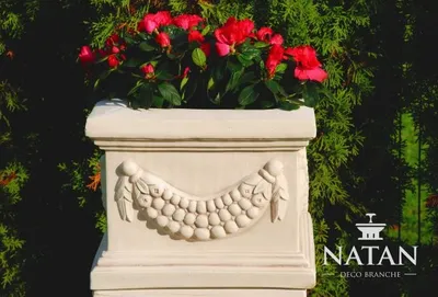 Produktbild von Blumenkorb Blumenkasten Blumen Gefäss Terrasse Dekoration Statue Figuren Garten