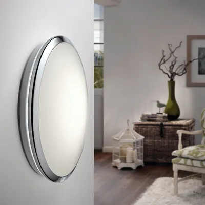 Immagine prodotto di Manilva LED parete e soffitto Ø 38,5 cm bianco, cromo
