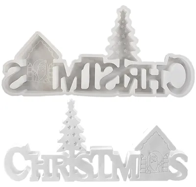 Produktbild von Silikon Backform Weihnachtsbaum für Plätzchen und Pralinen zu Weihnachten