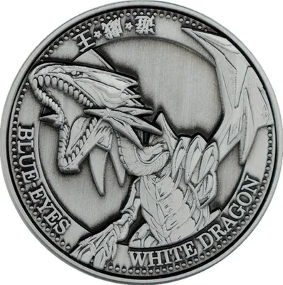 Produktbild von Yu-Gi-Oh! Sammelmünze Blue-Eyes White Dragon Limited Edition