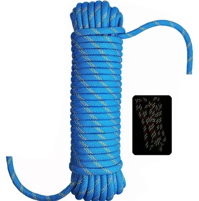 Image de Corde en polypropylène robuste, diamètre 8 mm, longueur 30 mètres, pour usage extérieur