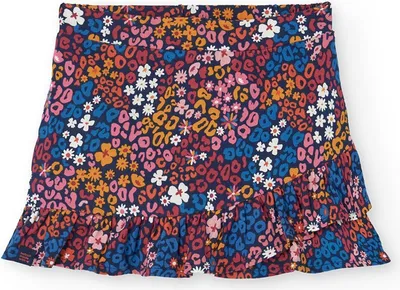 Produktbild von Boboli Stretch Knit Floral Rock Mehrfarbig 6 Years Mehrfarbig 6 Years