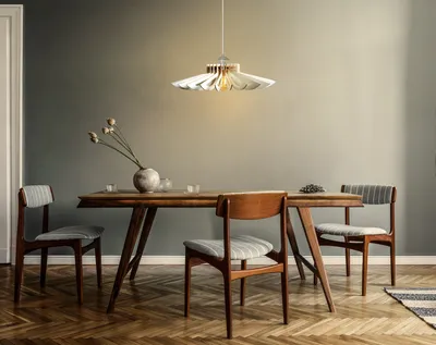 Produktbild von Opviq, 160- 160FLH, Weiß, Kronleuchter, MDF -Körper (Dicke: 3 mm)