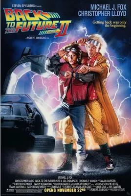 Immagine prodotto di Ritorno al futuro 2 - Film - Poster cinematografico stampato - Dimensioni 61x91,5 cm