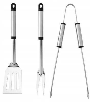 Produktbild von IKEA GRILLTIDER Grillbesteck-Set 3-teilig
