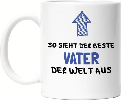 Produktbild von So Sieht Der Beste Vater Der Welt Aus Tasse Vatertagsgeschenk Für Besten Papa