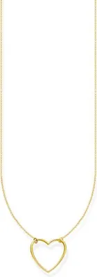 Produktbild von THOMAS SABO Kette "Herz" Silber vergoldet KE2138-413-39