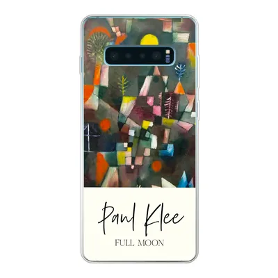 Produktbild von MuchoWow® Handyhülle Schutzhülle Hülle für Samsung Galaxy S10 Plus Paul Klee - Malerei - Kunst Silikon Softcase Handy Hülle - Schutzhülle