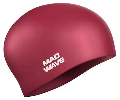Image de Madwave Long Hair Silicone Badekappe Pink One Size