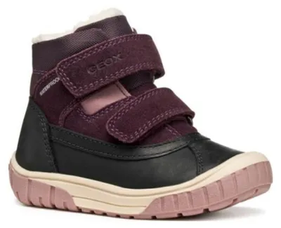 Produktbild von Geox Mädchen Stiefeletten B462LC022FUC9228 Farbe: Schwarz Größe: 27
