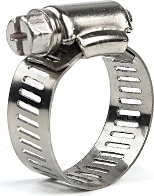Zdjęcie produktu dla Opaska zaciskowa ślimakowa "25-40" mm STAL NIERDZEWNA opak.25szt Polax