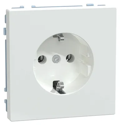Zdjęcie produktu dla Merten MEG2301-6035, Biały, Termoplastyczny, 250 V, 16 A, 1 szt.