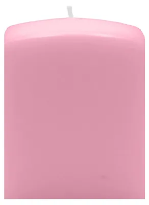 Produktbild von Quader Kerzen Rosa 8 x Ø 6/6 cm, 4 Stück
