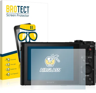 Produktbild von BROTECT Schutzglas für Sony Cyber-Shot DSC-HX90 Schutzfolie Panzer Folie Glas Display Schutz klar