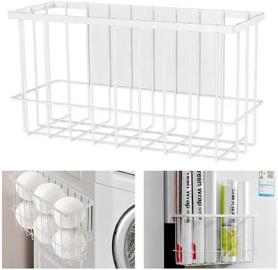 Produktbild von Magnetische Mand - Ideal für Trocknerkugeln und Stifte - Klebt an magnetischen Oberflächen - Für Küche, Kühlschrank und Waschkabine