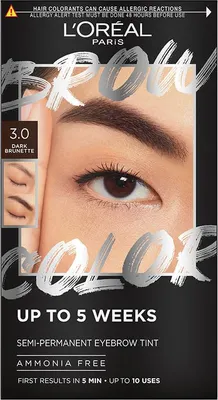 Produktbild von LorÉal paris BROW COLOR Augenbrauenfärbung #3.0-dunkel brünett 4 u