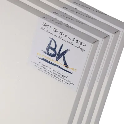 Produktbild von 4x BK DEEP EDGE KEIL FRAME 90x90 cm | Tela telaio extra alto