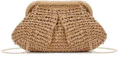 Immagine prodotto di Pochette da donna a forma di nuvola con tracolla, borsa a tracolla estiva a forma di gnocchetto
