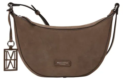 Imagen del producto de Marc O'Polo Cuero bolso de hombro bolso bandolera Bellina Crossbody Bag Faded Brown marrón topo