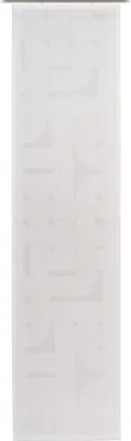 Produktbild von GÖZZE Flächenvorhang TORNATI BL 60x245 cm weiß Gardine Fertigvorhang