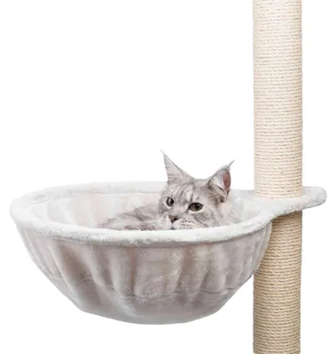 Produktbild von TRIXIE Kuschelsack XXL für Kratzbäume, extra-strong - lichtgrau - ø 45 cm
