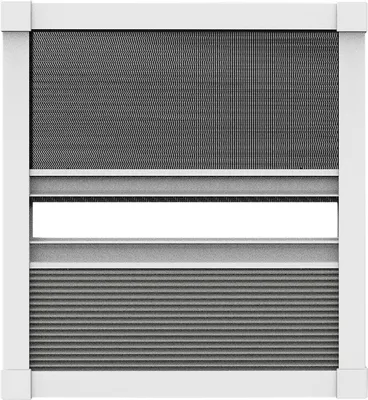 Produktbild von Nematek® Fliegengitter DUO-Plissee für Dachfenster Insektenschutz Dachfensterplissee in verschiedenen Größen