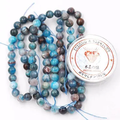 Produktbild von Kunststeenkralen für DIY-Schmuck Energiesteine Armband 10 mm, 76 Stück