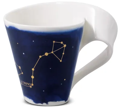 Produktbild von Villeroy & Boch NewWave Stars Becher mit Henkel Skorpion / Scorpio 300ml