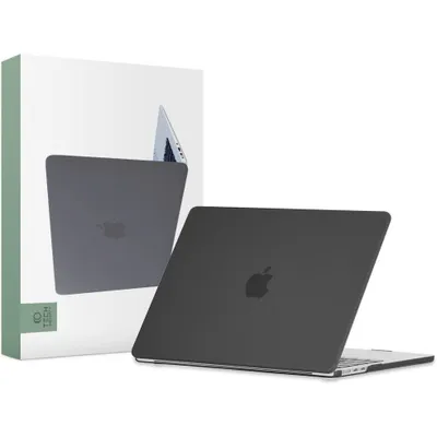 Produktbild von Tech-Protect Smartshell Macbook Air 13 M2 / M3 / 2022-2024 Mattschwarz