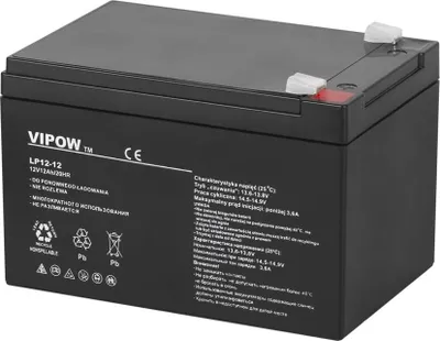 Image de Batterie gel plomb 12V, 12 Ah, sans entretien, 151x98x95 mm
