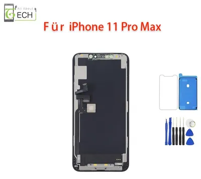 Produktbild von LCD Display für iPhone 11 PRO MAX Soft OLED Einheit schwarz Retina Touchscreen